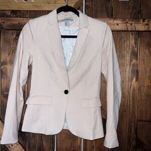H&M Women's Blazer - Light Pink